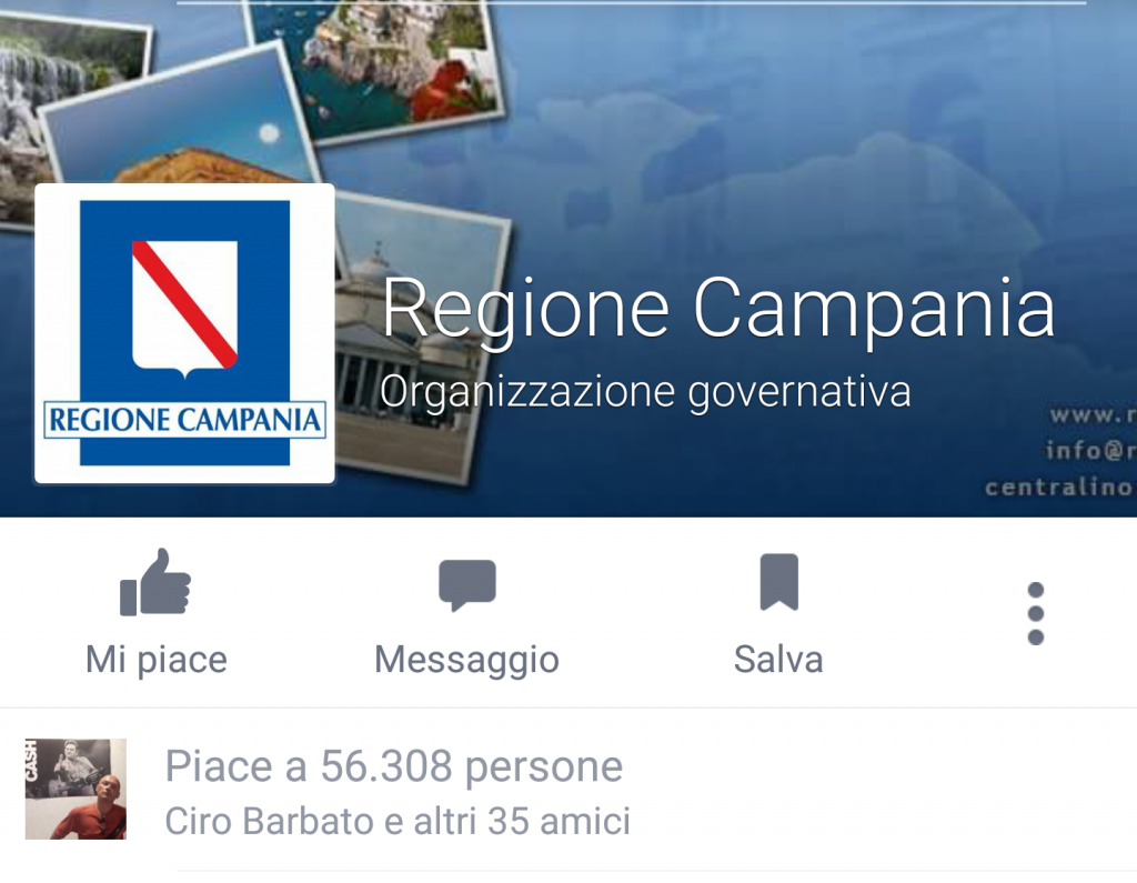 Fanpage Regione Campania