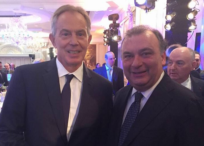 Fulvio Martusciello con Tony Blair