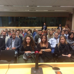 Giovani di Forza Italia in visita al Parlamento Europeo