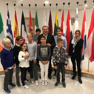 Giovani e amministratori in visita a Bruxelles