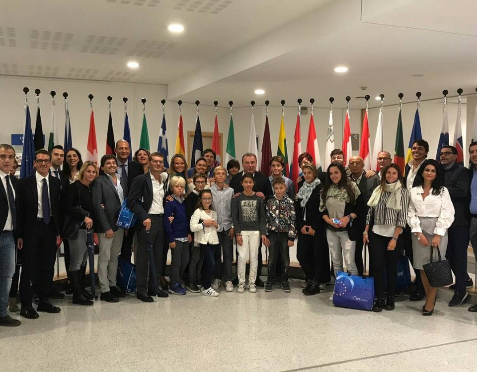 Giovani e amministratori in visita a Bruxelles