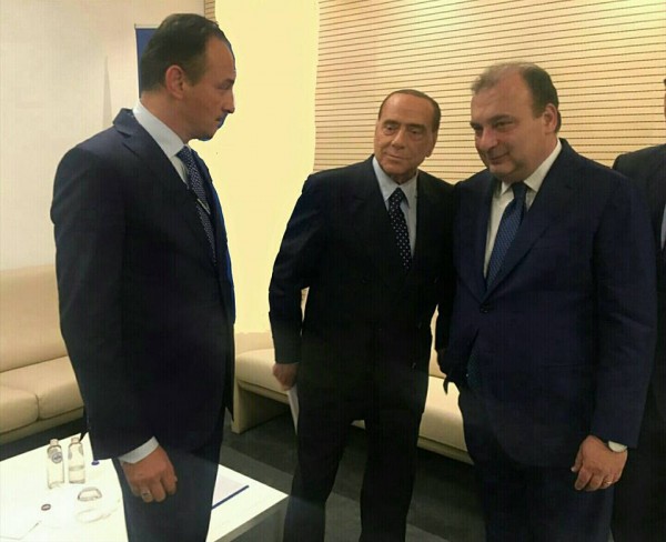 Berlusconi Martusciello Cirio