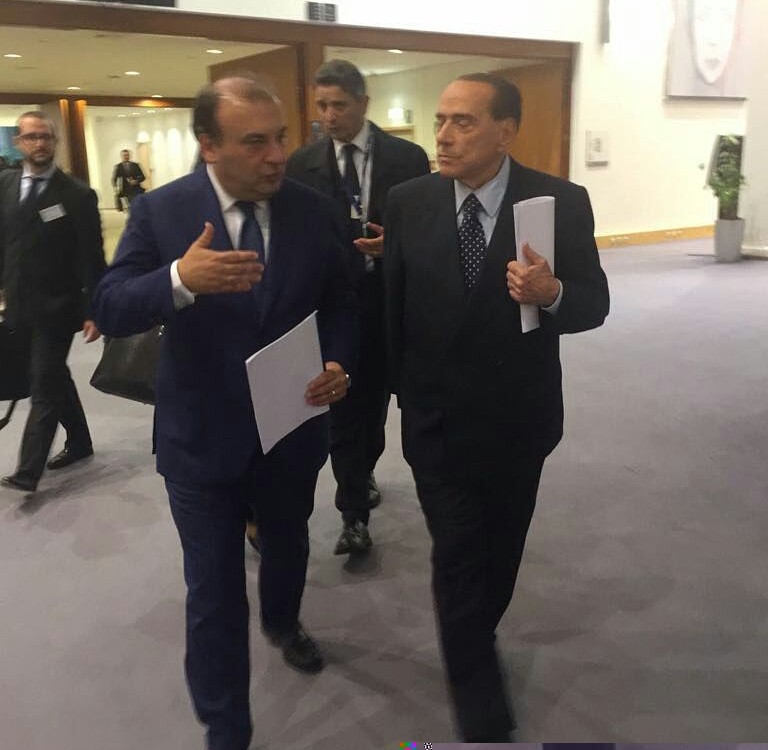 Berlusconi Martusciello a Bruxelles