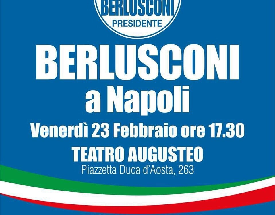 Berlusconi a Napoli