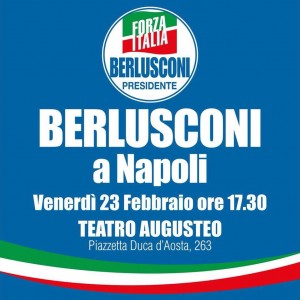 Berlusconi a Napoli