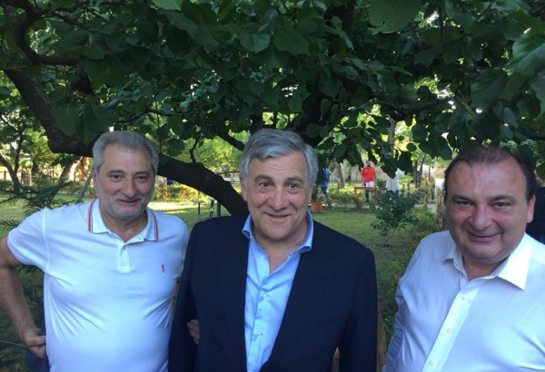 Tajani e Martusciello a Visciano