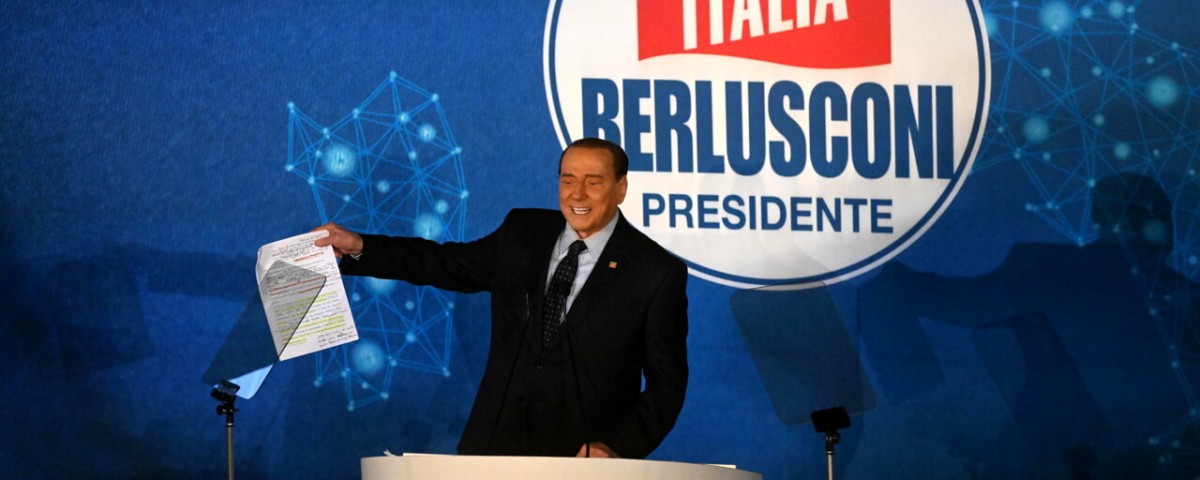 Silvio Berlusconi a Napoli