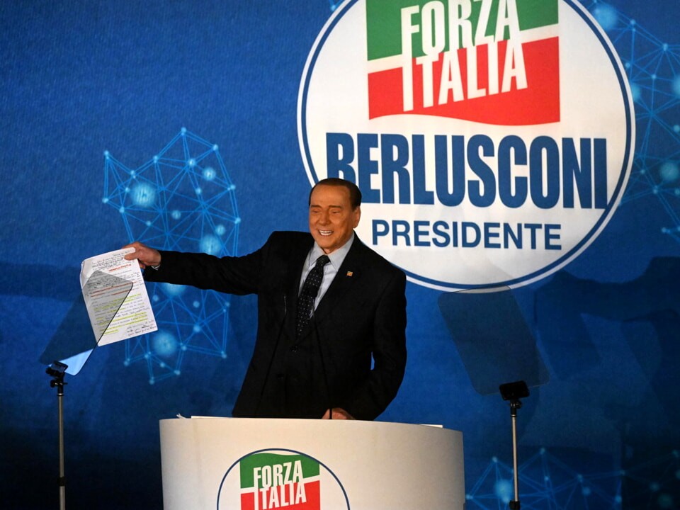 Silvio Berlusconi a Napoli